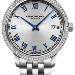 Raymond Weil Damklocka 5385-STS-00653 Toccata Silverfärgad/Stål