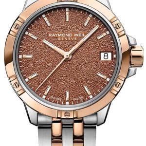 Raymond Weil Damklocka 5960-SP5-70061 Tango Brun/Stål ⌀30 mm