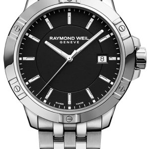 Raymond Weil Herrklocka 8160-ST-20041 Tango Svart/Stål ⌀41 mm