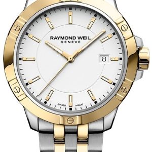 Raymond Weil Herrklocka 8160-STP-30041 Tango Vit/Stål ⌀41 mm