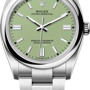 Rolex 126000-0011 Oyster Perpetual 36 Grön/Stål Ø36 mm