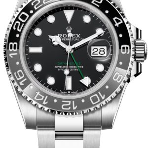 Rolex 126710GRNR-0004 GMT-Master II Svart/Stål Ø40 mm