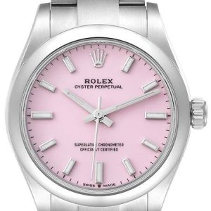 Rolex Damklocka 277200-0004 Oyster Perpetual 31 Rosa/Stål Ø31 mm