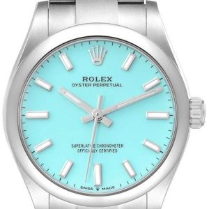 Rolex Damklocka 277200-0007 Oyster Perpetual 31 Turkos/Stål Ø31 mm