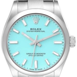 Rolex Damklocka 277200-0007 Oyster Perpetual 31 Turkos/Stål Ø31 mm