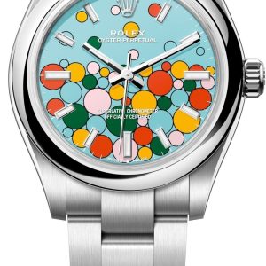 Rolex Damklocka 277200-0010 Oyster Perpetual 31 Turkos/Stål Ø31 mm