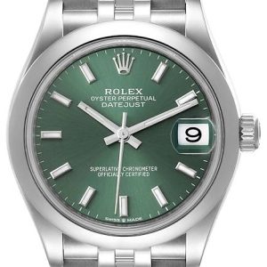 Rolex Damklocka 278240-0012 Datejust 31 Grön/Stål ⌀31 mm