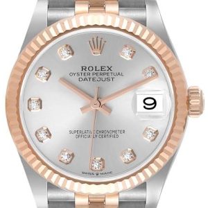 Rolex Damklocka 278271-0016 Datejust 31 Silverfärgad/Stål Ø31 mm