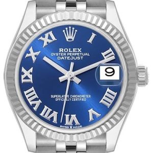 Rolex Damklocka 278274-0034 Datejust 31 Blå/Stål Ø31 mm
