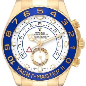 Rolex Herrklocka 116688-0002 Yacht-Master Vit/18 karat gult guld ⌀44