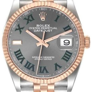 Rolex Herrklocka 126231-0029 Datejust 36 Grå/Stål Ø36 mm