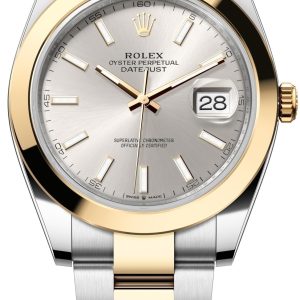 Rolex Herrklocka 126303-0001 Datejust 41 Silverfärgad/Stål ⌀41 mm