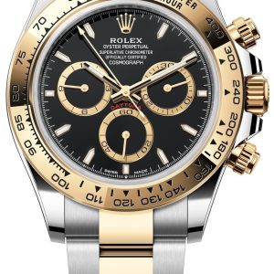 Rolex Herrklocka 126503-0003 Cosmograph Daytona Svart/Stål ⌀40 mm