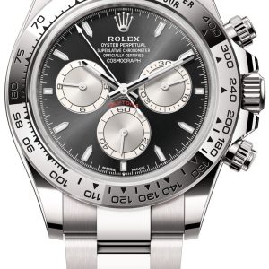 Rolex Herrklocka 126509-0001 Cosmograph Daytona Svart/18 karat vitt
