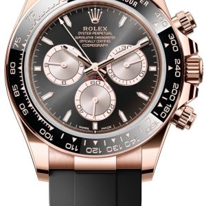 Rolex Herrklocka 126515LN-0002 Cosmograph Daytona Svart/Gummi ⌀40 mm