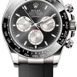 Rolex Herrklocka 126519LN-0002 Cosmograph Daytona Svart/Gummi ⌀40 mm