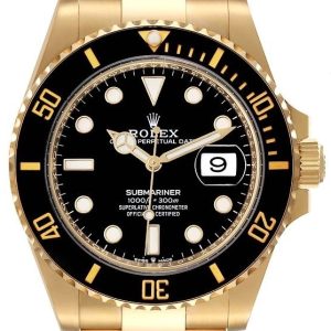 Rolex Herrklocka 126618LN-0002 Svart/18 karat vitt guld Ø41 mm