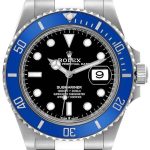 rolex herrklocka 126619lb-0003 submariner smurf blå/18 karat vitt