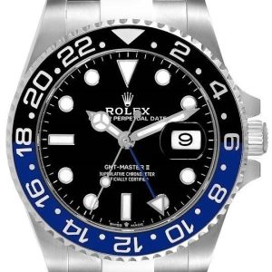 Rolex Herrklocka 126710BLNR-0003 GMT-Master II Svart/Stål Ø40 mm