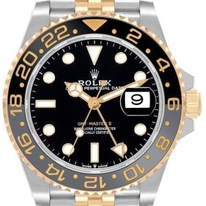Rolex Herrklocka 126713GRNR-0001 GMT-Master II Svart/Stål Ø40 mm