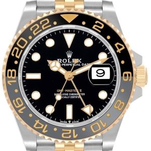 Rolex Herrklocka 126713GRNR-0001 GMT-Master II Svart/Stål Ø40 mm