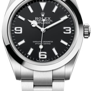 Rolex Herrklocka 224270-0001 Explorer Svart/Stål ⌀40 mm