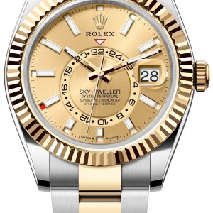 Rolex Herrklocka 336933-0001 Sky-Dweller Guld/Stål Ø42 mm