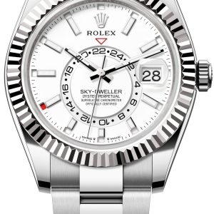 Rolex Herrklocka 336934-0003 Sky-Dweller Vit/Stål Ø42 mm