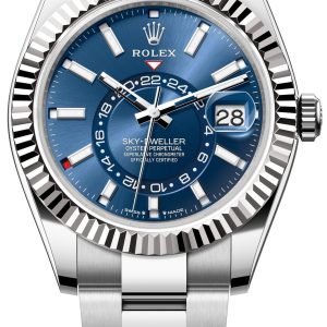 Rolex Herrklocka 336934-0005 Sky-Dweller Blå/Stål ⌀42 mm