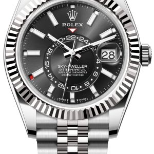 Rolex Herrklocka 336934-0008 Sky-Dweller Svart/Stål Ø42 mm