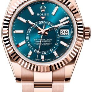 Rolex Herrklocka 336935-0001 Sky-Dweller Blå/Stål ⌀42 mm