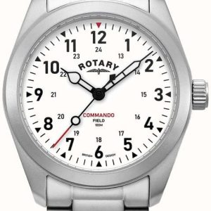 Rotary GB05535/18 Commando Vit/Stål Ø37 mm