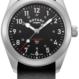 Rotary GS05535/19 Commando Svart/Läder Ø37 mm