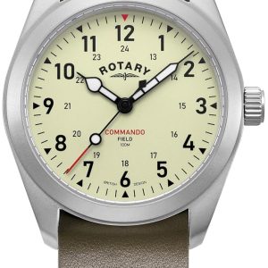 Rotary GS05535/31 Commando Antikvit/Läder Ø37 mm