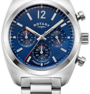 Rotary Herrklocka GB05485/05 Avenger Blå/Stål Ø40 mm