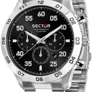 Sector 270 Herrklocka R3253578032 Svart/Stål ⌀45 mm
