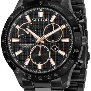 Sector 270 Herrklocka R3273778001 Svart/Stål ⌀45 mm