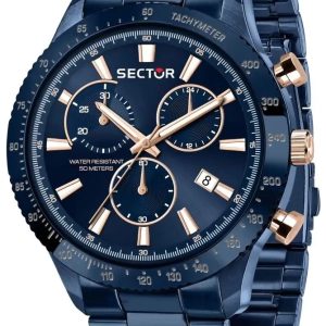 Sector 270 Herrklocka R3273778004 Blå/Stål ⌀45 mm