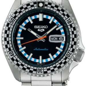 Seiko 5 Herrklocka SRPK67K1 Svart/Stål Ø42.5 mm