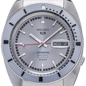 Seiko 5 Herrklocka SRPL03K1 Silverfärgad/Stål Ø38.5 mm