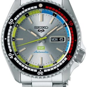 Seiko 5 Herrklocka SRPL33K1 Silverfärgad/Stål Ø42.5 mm