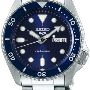 Seiko 5 Sports Herrklocka SRPD51K1 Blå/Stål Ø43 mm