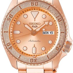 Seiko 5 Sports Herrklocka SRPE72K1 Roséguldstonad/Roséguldstonat