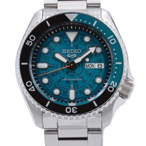 Seiko 5 Sports Herrklocka SRPJ45K1 Blå/Stål Ø43 mm