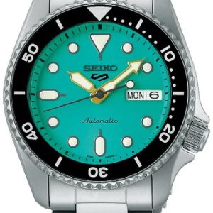 Seiko 5 Sports SRPK33K1 Grön/Stål Ø38 mm