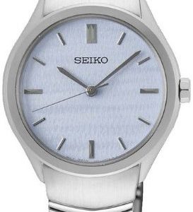 Seiko Damklocka SUR549P1 Classic Blå/Stål Ø30 mm