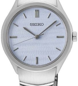 Seiko Damklocka SUR549P1 Classic Blå/Stål Ø30 mm