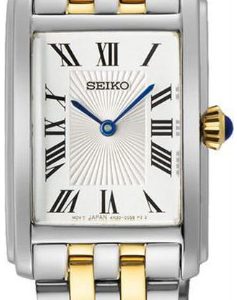 Seiko Damklocka SWR087P1 Classic Silverfärgad/Gulguldtonat stål