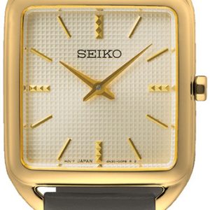 Seiko Damklocka SWR090P1 Classic Beige/Läder