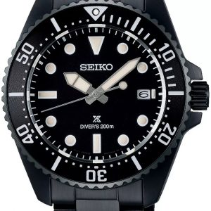 Seiko Herrklocka SNE599P1 Prospex Svart/Stål ⌀41 mm